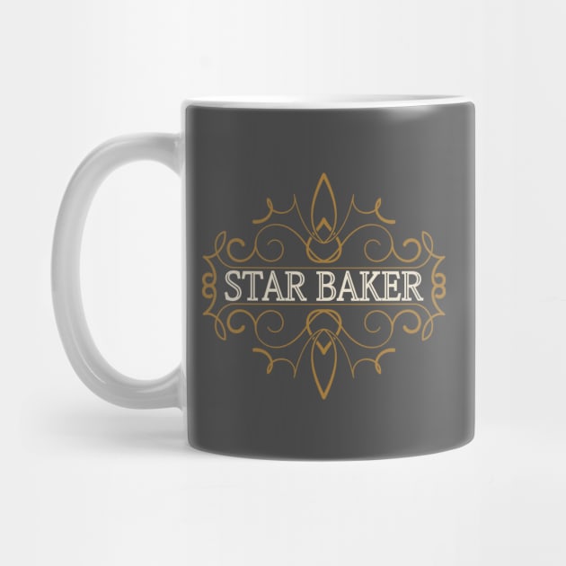 Star baker. Great gift for  baking  lover by lakokakr